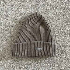 FIGS Dark Fawn Oversized Beanie